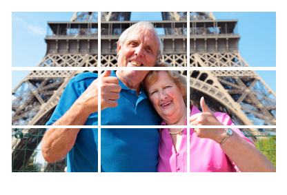 Split canvas prints - Wall 4